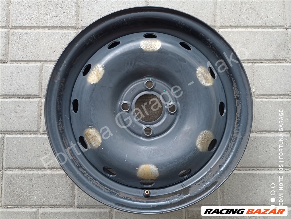 4x100 15" Renault / Dacia használt lemezfelni garnitúra (634) 6. kép