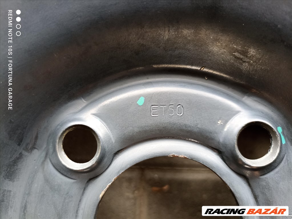 4x100 15" Renault / Dacia használt lemezfelni garnitúra (634) 8. kép