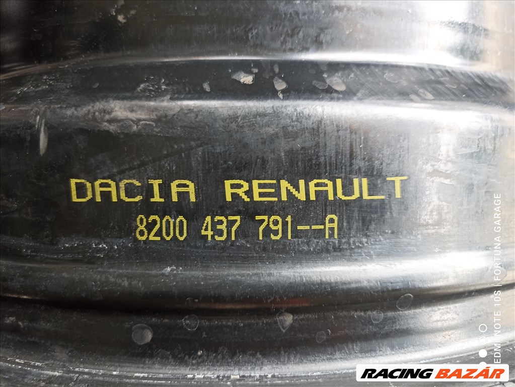 4x100 15" Renault / Dacia használt lemezfelni garnitúra (634) 9. kép