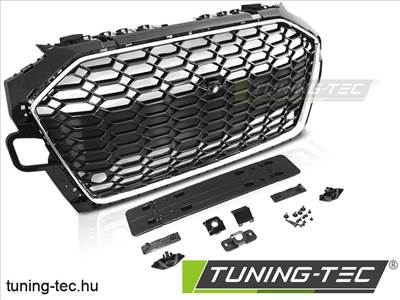 Audi A4 (B9 - 8W) AUDI A4 B9 20- CHROME BLACK PDC Tuning-Tec Hűtőrác