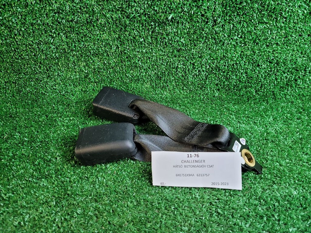 DODGE CHALLENGER Hátsó középső Biztonsági Öv Csat 6KE751X9AA 6313757 2. kép