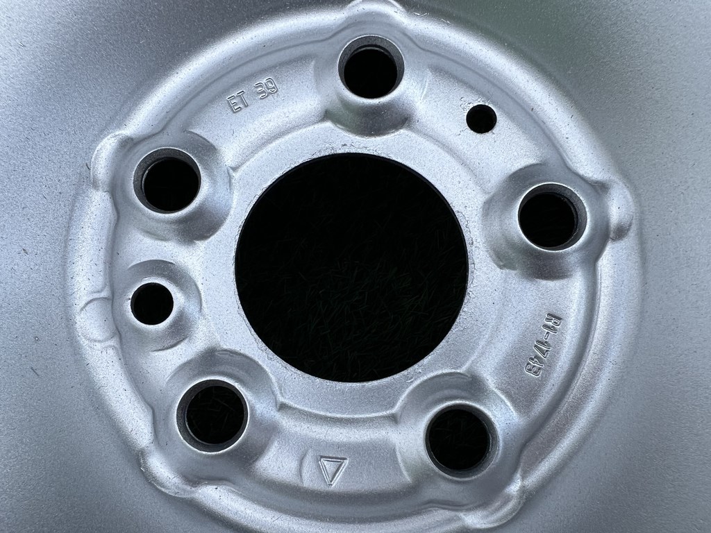 5x98 15" Fiat Doblo gyári lemezfelni 6Jx15h2 ET39 6. kép