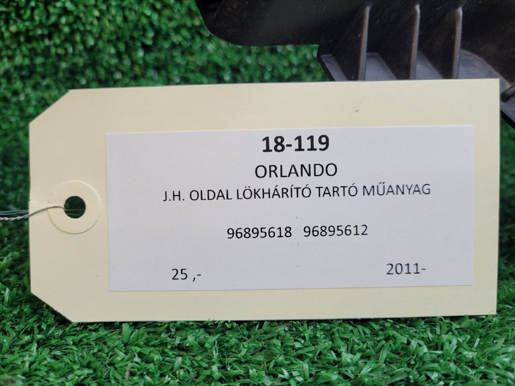 CHEVROLET ORLANDO Jobb hátsó Oldal Lökhárító Tartó (Műanyag) 96895618 96895612 5. kép