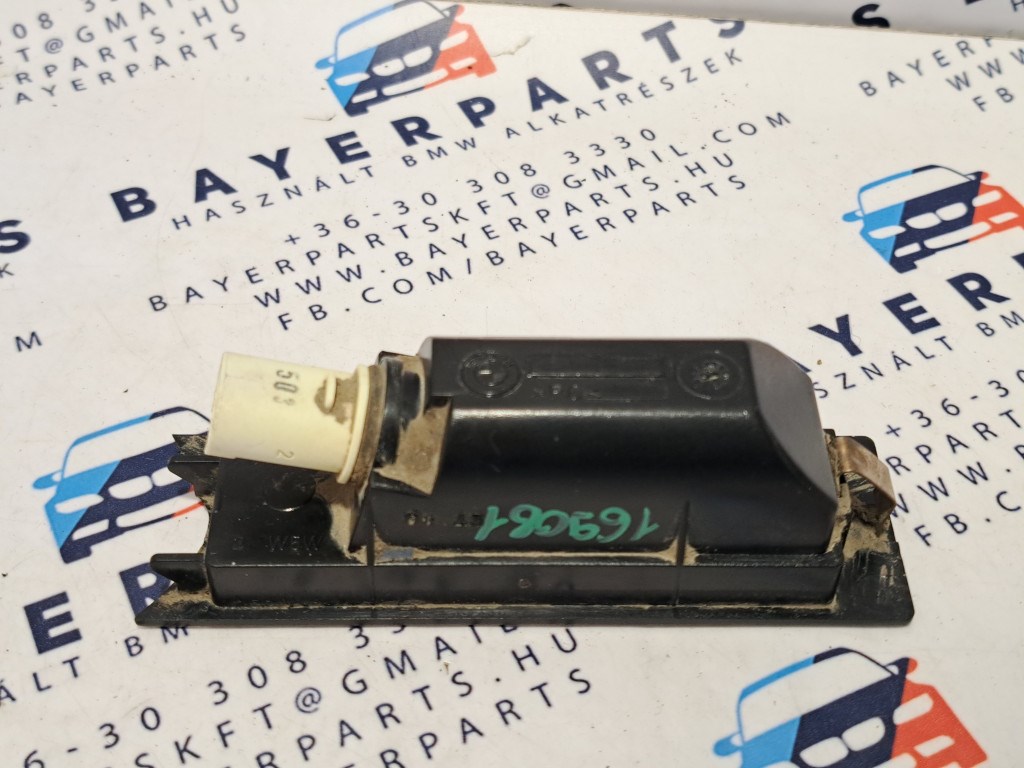 BMW E81 E87 E63 E64 E85 E86 rendszám tábla világítás  2. kép