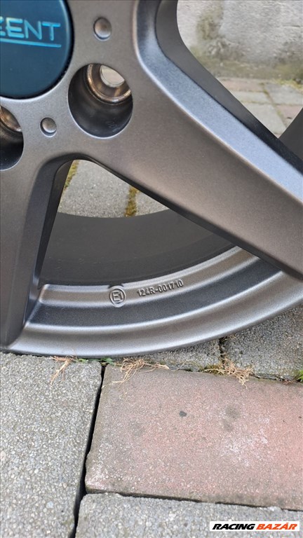  5x100 lyukosztású 6,5JJ 17" újszerű Dezent alufelni 3. kép