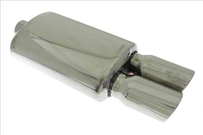 Sport kipufogó dob ProRacing MT11 63mm bemenő 90-es végekkel.