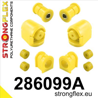 ELSŐ FELFÜGGESZTÉS STRONGFLEX SZILENT KÉSZLET SPORT Nissanﾠ100NX B13 90-94 NissanﾠAlmera N15 95-00 Nissan Sunny N14 90-95