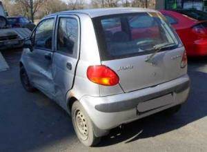 DAEWOO MATIZ 98-01 Csomagtérajtó zár ütköző