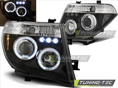 NISSAN NAVARA D40/PATHFINDER 05-10 ANGEL EYES BLACK  Tuning-Tec Fényszóró