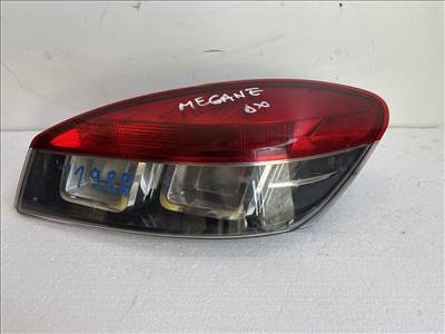 11988 Renault Megane III. 2008-2016 Lámpa , Fényszóró    Jobb hátsó 265500008R