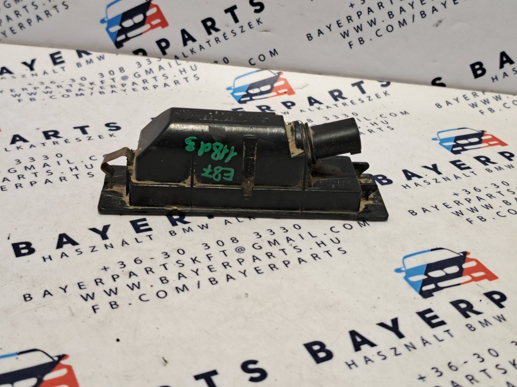 BMW E81 E87 E63 E64 E85 E86 rendszám tábla világítás  2. kép