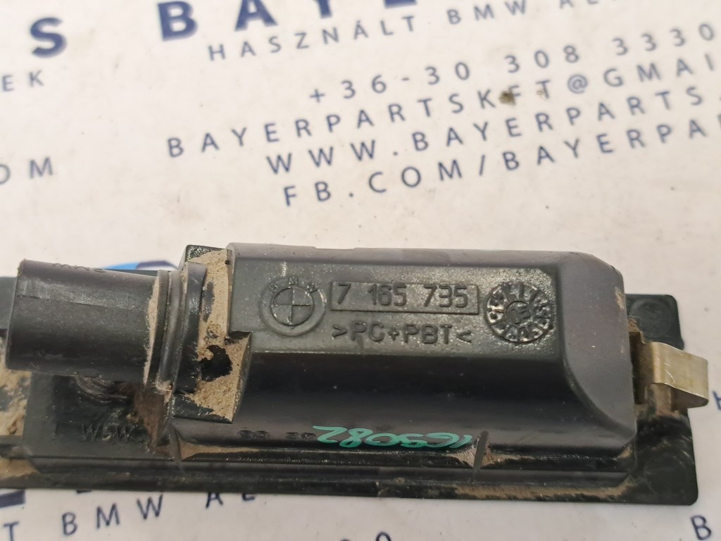 BMW E81 E87 E63 E64 E85 E86 rendszám tábla világítás  3. kép