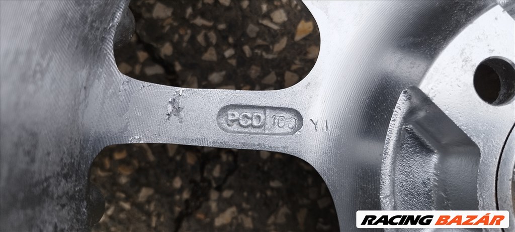  Volkswagen, Renault, Opel, Toyota stb 4x100 lyukosztású Keskin alufelni, 195/45 R15 nyári gumikkal 5. kép