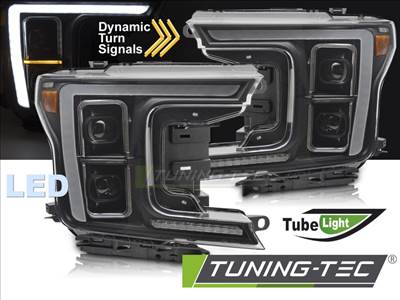 FORD F150 MK13 17-20 Fekete FULL LED Fényszóró