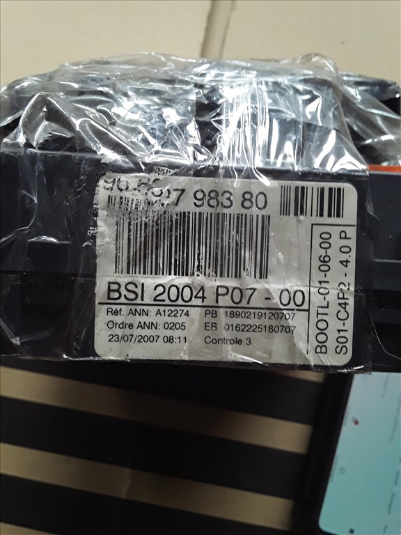 Citroen C3 1.6 HDI Motorvezérlő Szett 0281013868 4. kép