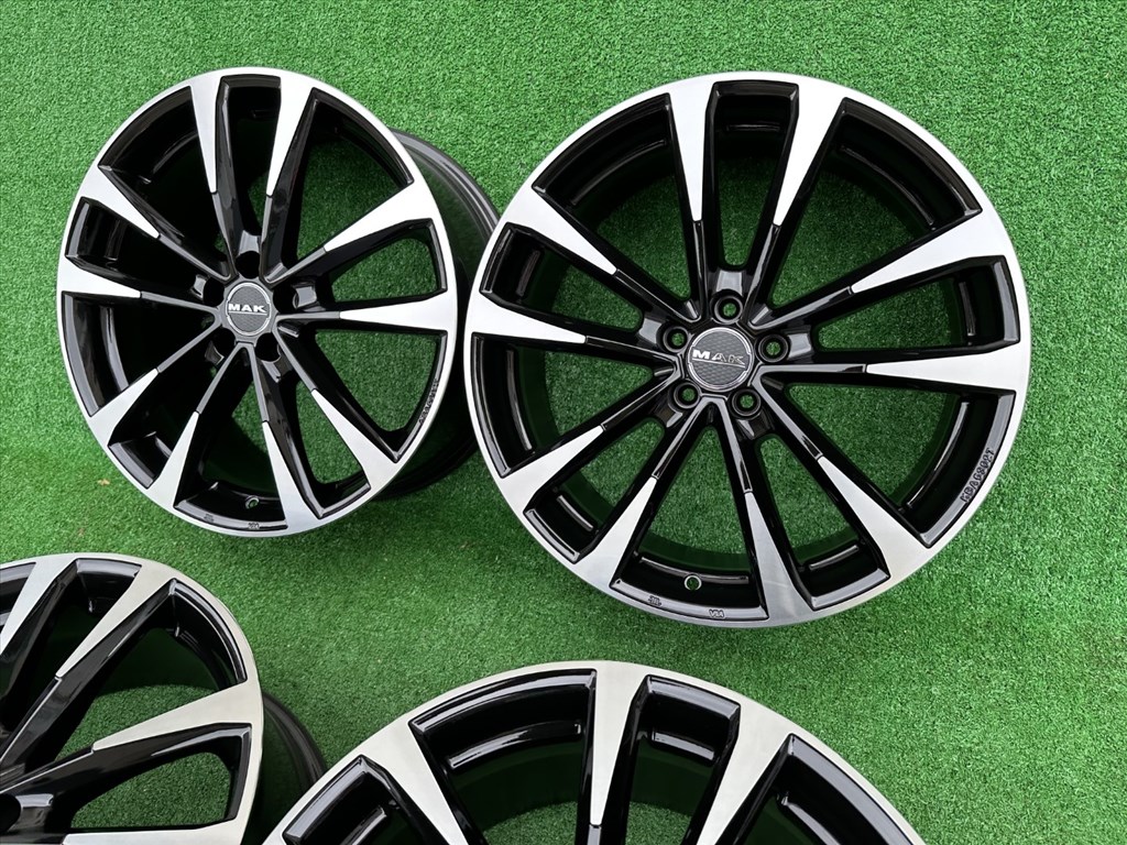 R18 5x100 (57,1) MAK MAIN BLACK MIRROR 7.5J ET49 új alufelnik felnik 4. kép