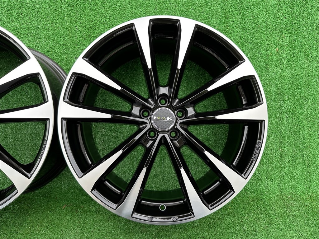 R18 5x100 (57,1) MAK MAIN BLACK MIRROR 7.5J ET49 új alufelnik felnik 6. kép