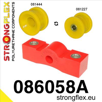 VÁLTÓKAR STABILIZÁLÓ ÉS FELFÜGGESZTŐ STRONGFLEX SZILENT KÉSZLET SPORT AcuraﾠIntegra 93-01 AcuraﾠIntegra Type R 97-01 HondaﾠCivic 88-91 HondaﾠCivic 91-95 HondaﾠCivic 95-00 JAPAN HondaﾠCivic 95-00 UK HondaﾠCRX 88-91 HondaﾠCRX del Sol 92-97 HondaﾠIntegra 93-