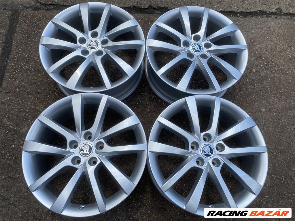 4db gyári 18" Skoda Kodiaq új alufelni. (3981) 1. kép