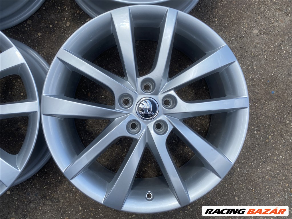 4db gyári 18" Skoda Kodiaq új alufelni. (3981) 2. kép