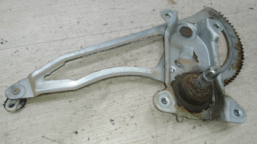 OPEL ASTRA G 97-04 Bal hátsó ablakemelő szerkezet mechanikus 1. kép