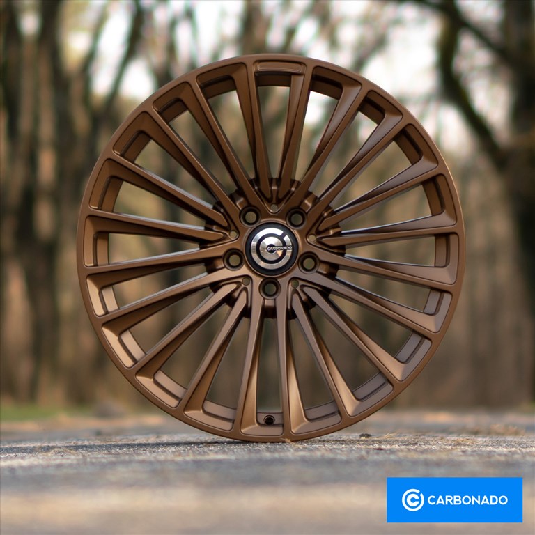 R18 5x112 (66,6) Carbonado Prestige Bronze 8J ET45 új alufelnik felnik 8x18 18" 18col 3. kép