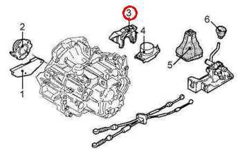 RENAULT SAFRANE Sebességváltó tartó bak