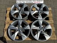 R17 5x100 Original Skoda KAMIQ - SCALA - VOLANS 6.5J ET40 - Silver gyári alufelnik