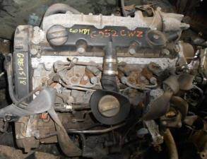 PEUGEOT 307 01-05 Motor, diesel fűzött blokk hengerfejjel