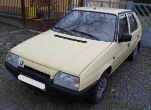 SKODA FAVORIT Jobb hátsó ablakemelő szerkezet mechanikus