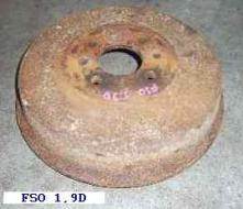 DAEWOO FSO Hátsó fékdob 