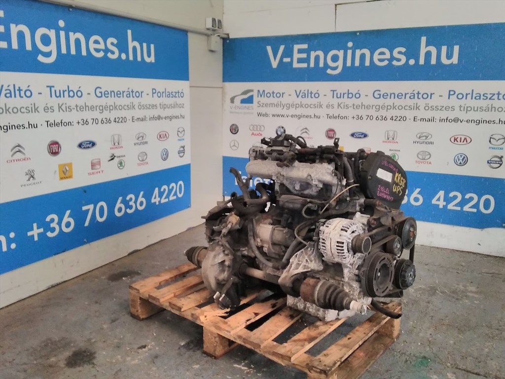 OPEL 1,6B, Z16LEL bontott motor  2. kép