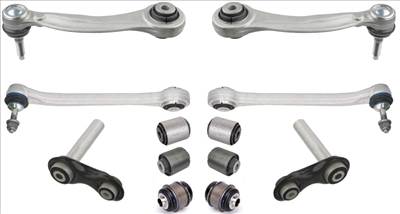 BMW X6 E71 hátsó lengőkar szett HD-Erősített (TELJES 12db.-os)