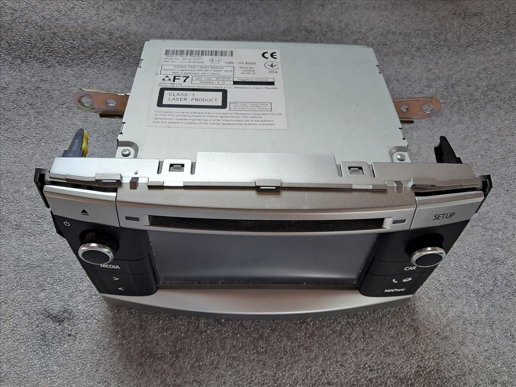Toyota Verso I navigációs fejegység  861400f071 3. kép