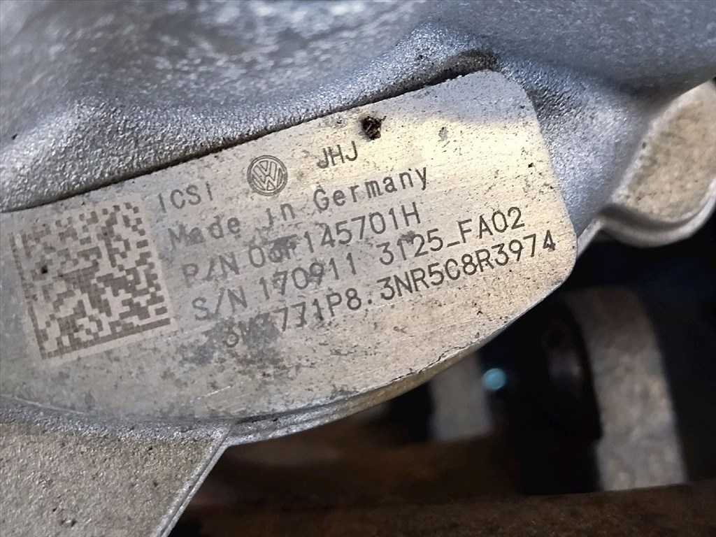 Audi / Seat / Skoda / Volkswagen 1.2 TSI CBZ turbó 03f145701h 4. kép