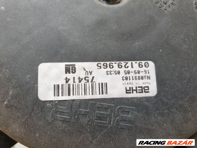 Opel Corsa C 1.4 Hűtő ventillátor Z14xep  13204570 3. kép