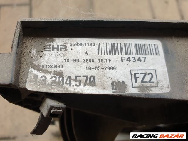 Opel Corsa C 1.4 Hűtő ventillátor Z14xep  13204570 5. kép