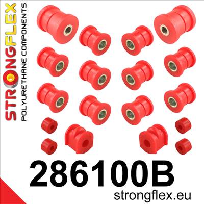 HÁTSÓ FELFÜGGESZTÉS STRONGFLEX SZILENT KÉSZLET Nissanﾠ100NX B13 90-94 NissanﾠSunny N14 90-95