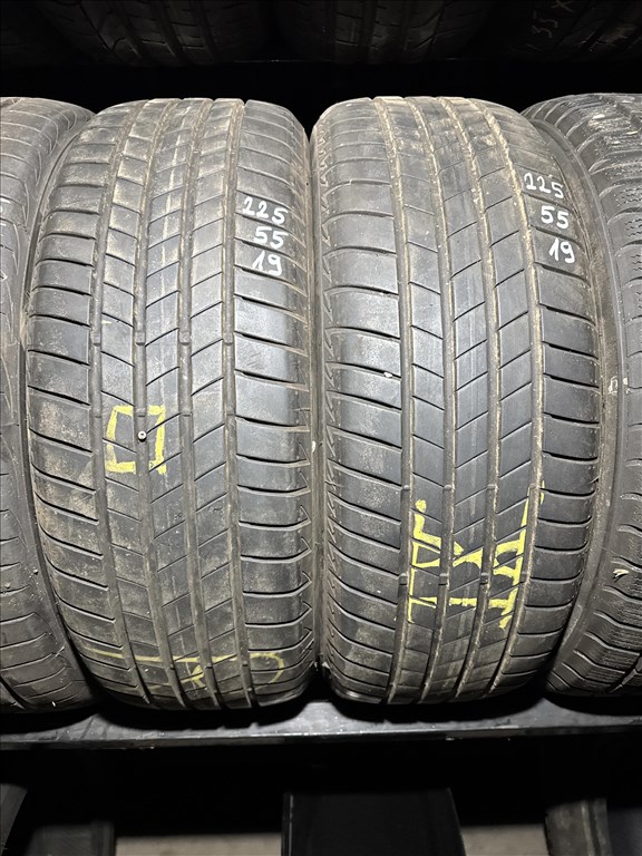 225/55 R19 bridgestone Turanza T005 99V l 6,5mm l 2db l DOT2721 1. kép