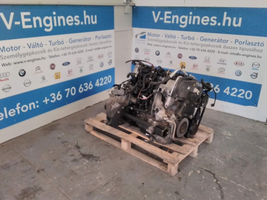 ALFA ROMEO 2,4JTD, 939A3000 bontott motor  2. kép
