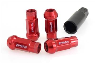 Epman JDM kerékanyák M12x1,25 piros