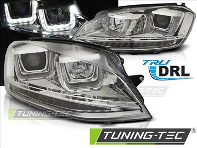 VW GOLF 7 11.12- U-TYPE CHROM DRL Tuning-Tec Fényszóró