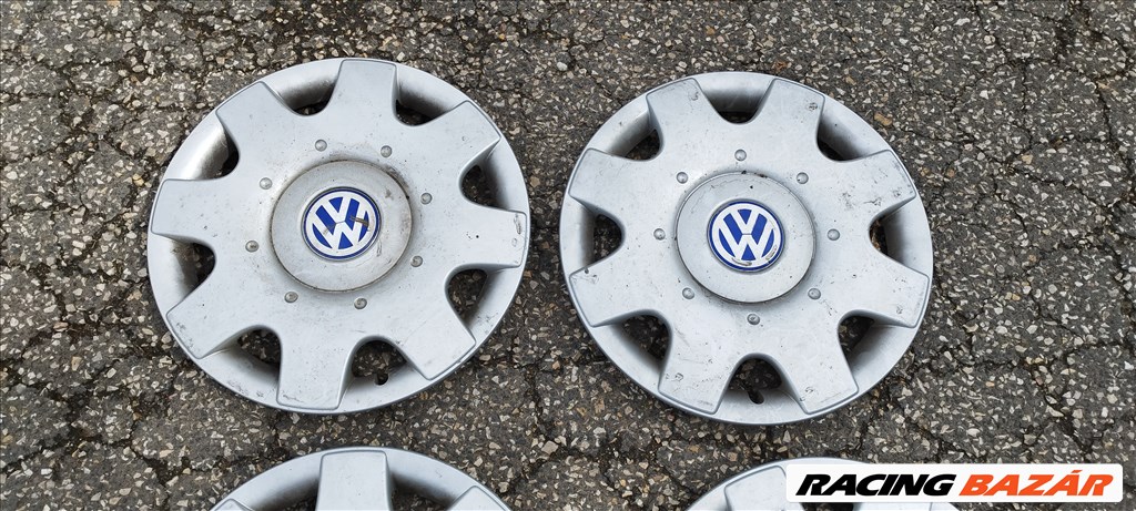 Volkswagen Beetle, Golf, Passat gyári 16" dísztárcsa szett eladó! 1C0601147 2. kép