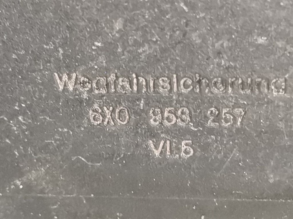 VW POLO CLASSIC (6KV2/ 6V5/ 9J2/ 9J4) 60 1.4 Immobilizer Elektronika #40931# 6X0953257 9. kép