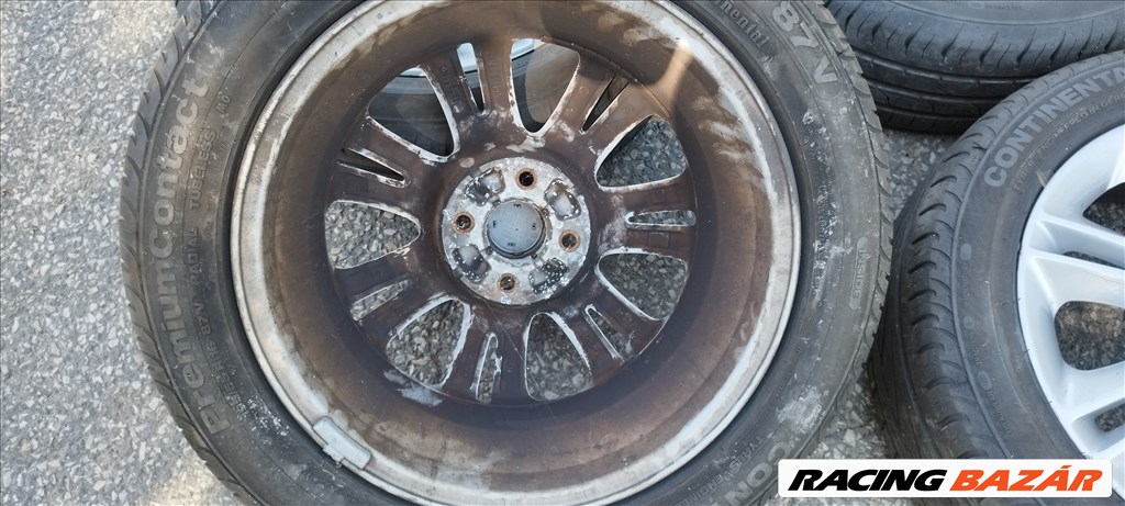  Opel D Corsa 4x100 lyukosztású 16" alufelni, 195/55 újszerű Continental nyári gumikkal eladó! 8. kép