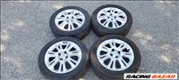 Opel D Corsa 4x100 lyukosztású 16" alufelni, 195/55 újszerű Continental nyári gumikkal eladó!
