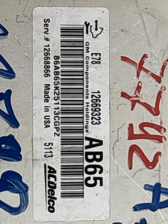 Opel Astra J 2009-2015 Motorvezérlő    1.4 TURBO 12669323 3. kép