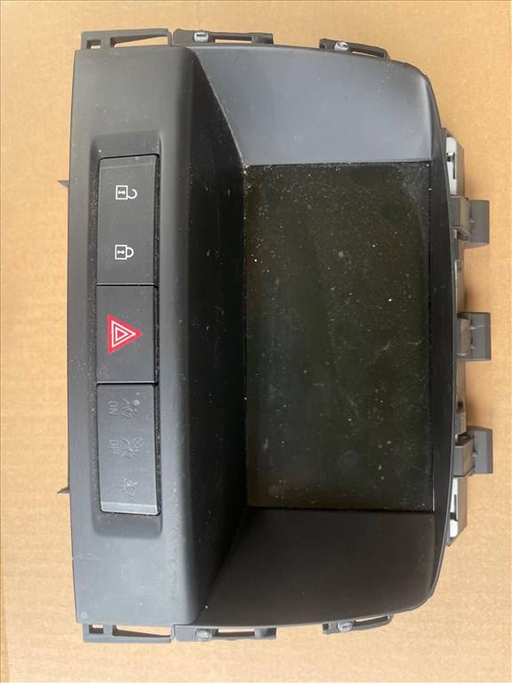 Opel Astra J  Klíma Fűtés vezérlőegység GM 13360093 / GM13360100 CDRádió vezérlő 7. kép