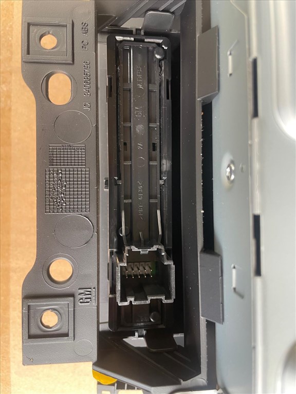 Opel Astra J  Klíma Fűtés vezérlőegység GM 13360093 / GM13360100 CDRádió vezérlő 9. kép