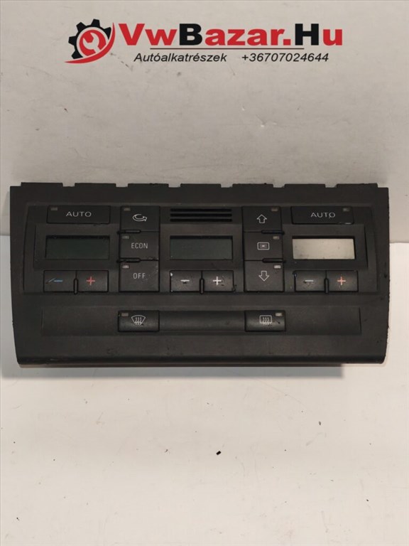 Klimavezérlő AUDI A4 B6 8e0820043 ac 8E0820043AC 1. kép
